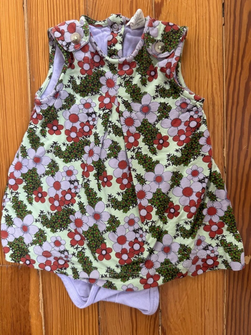 Kate Quinn Floral Baby Romper